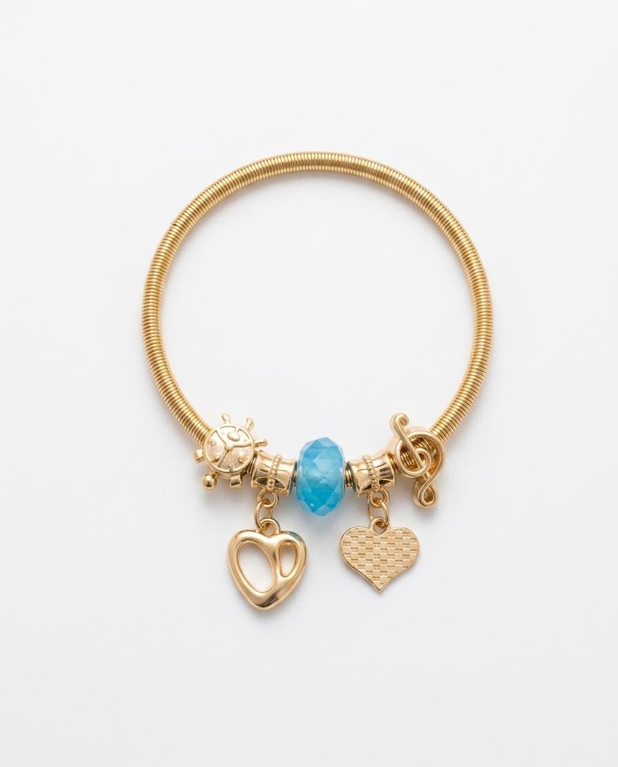 Signature Charm Bangle