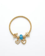 Signature Charm Bangle