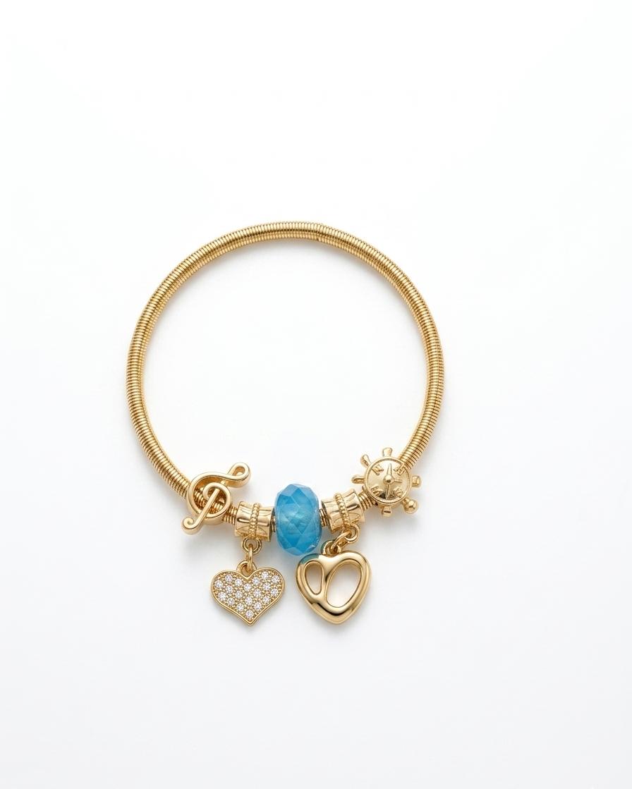 Signature Charm Bangle