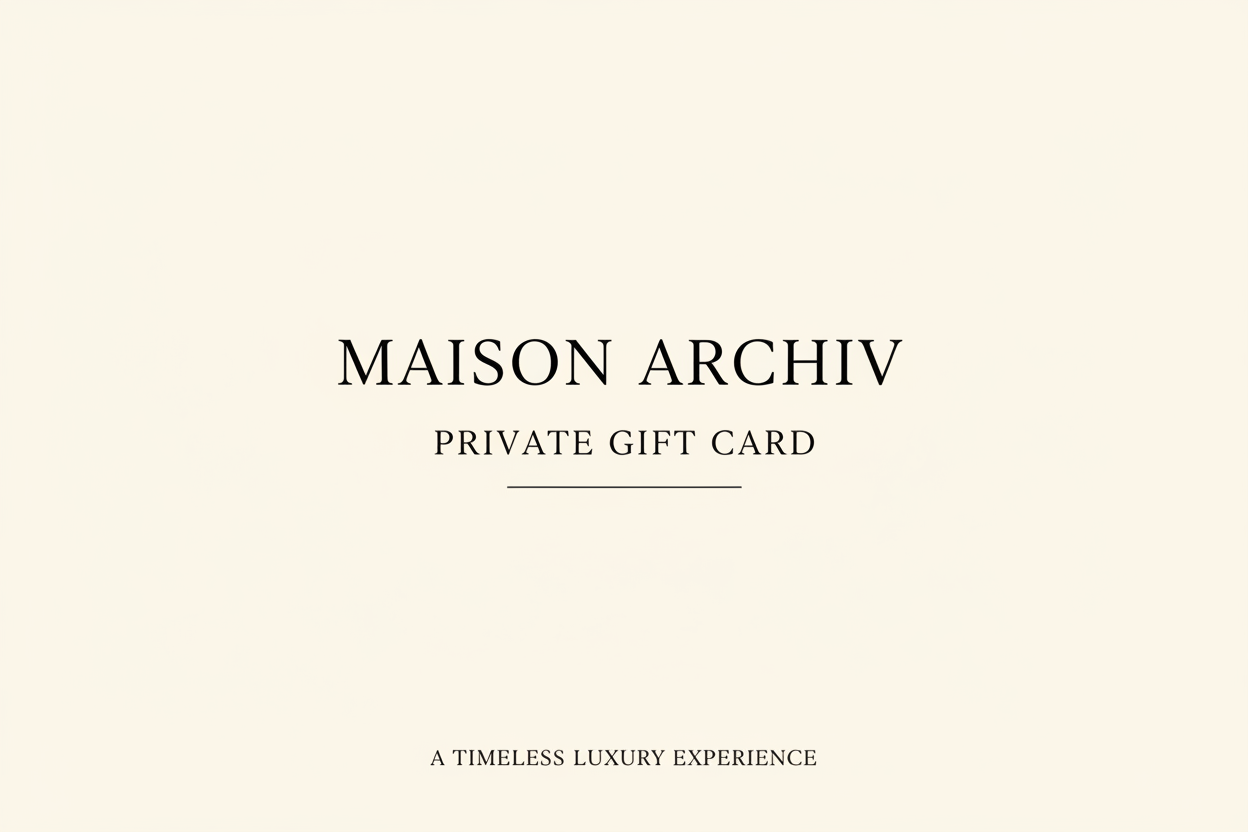 MAISON ARCHIV PRIVATE GIFT CARD