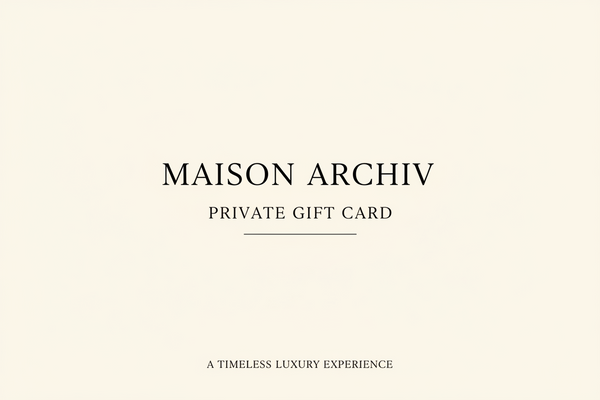 MAISON ARCHIV PRIVATE GIFT CARD